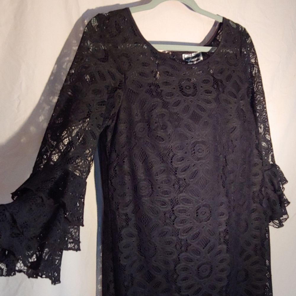 Black Lace Dress by karin stevens